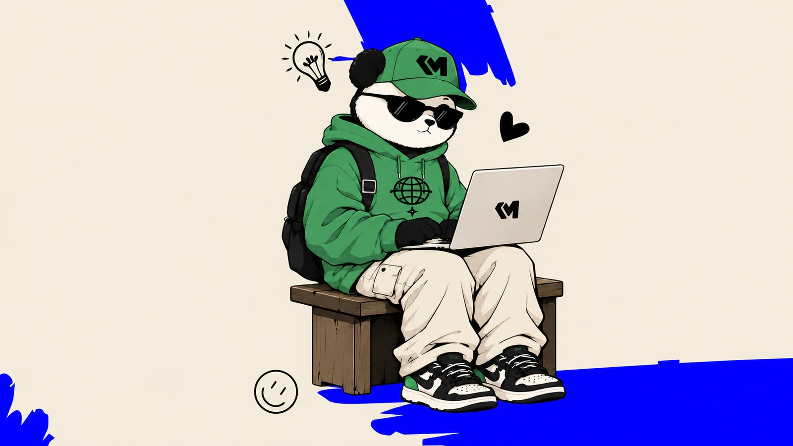 Kufi Medya creative studio mascot
