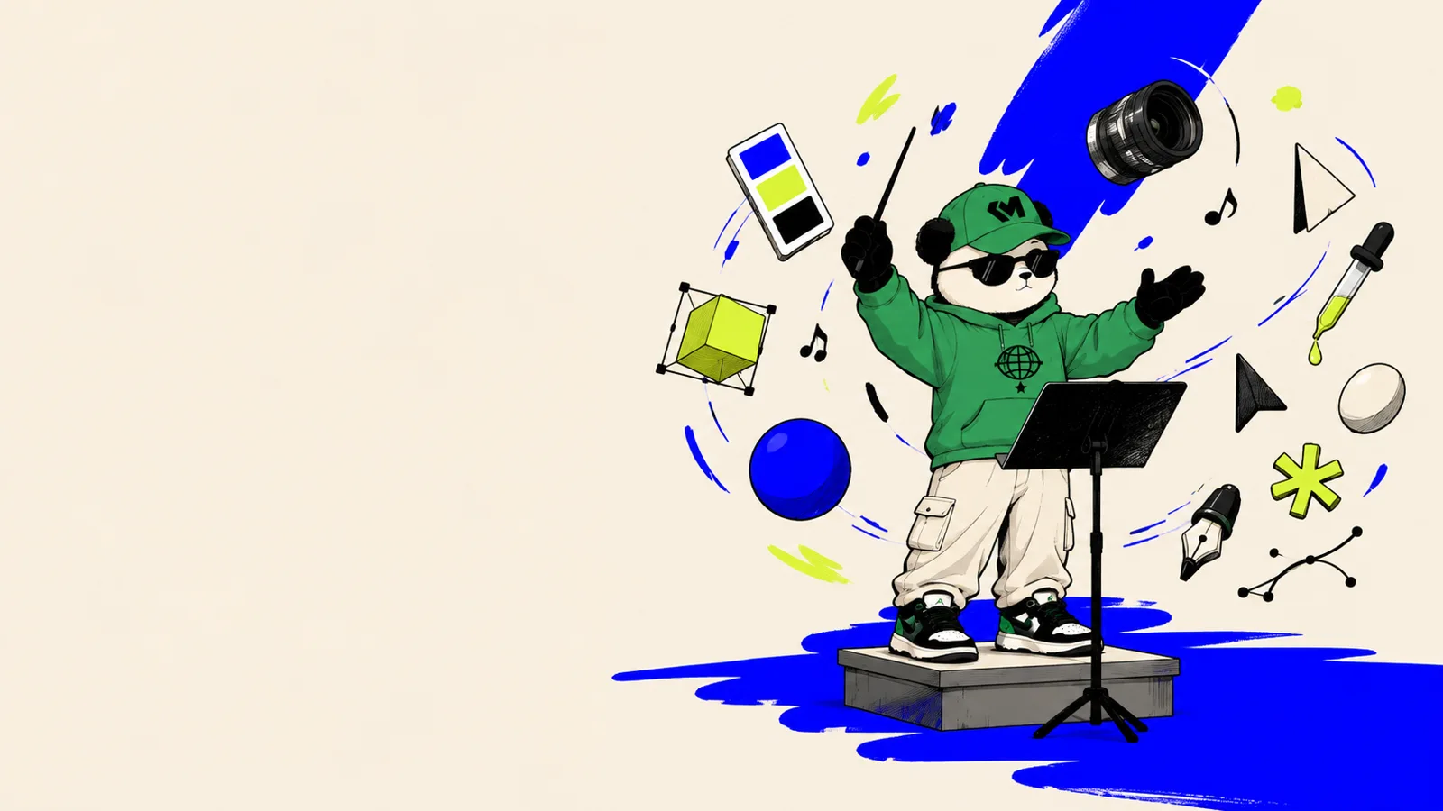 Kufi Medya panda illustration: Social Media Management Costs in Ankara: Comparing Proposals